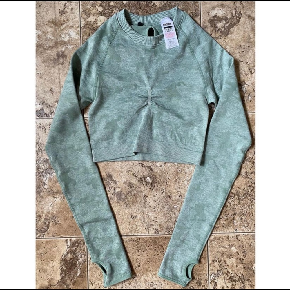 Gymshark Camo Seamless in Green